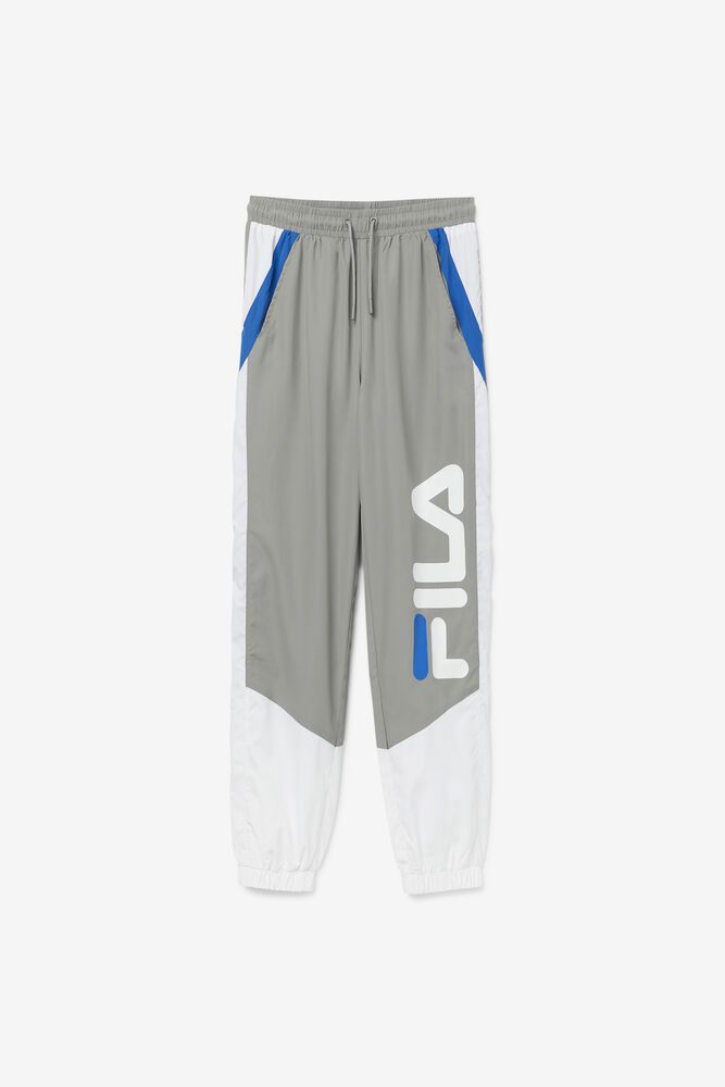 Fila Pants Mens Grey/White/Blue - Gustavo - Philippines 1290467-ZA